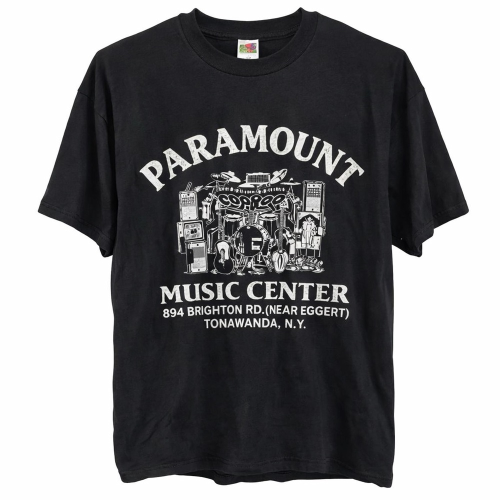 Paramount Music Center Black Graphic Tee - Fruit of the Loom